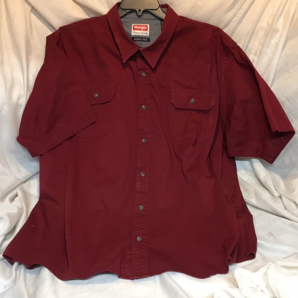 wrangler premium quality comfort flex shirt